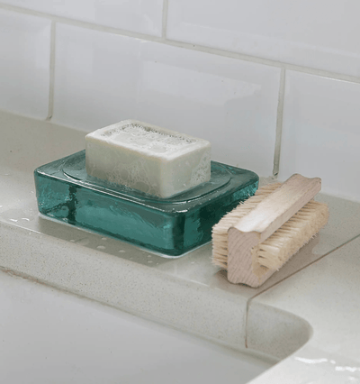 Garden Trading Bathroom Accessories Glass Soap Dish