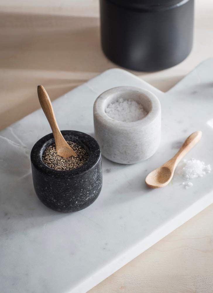 Garden Trading Kitchen Accessories Marble and Granite Brompton Salt & Pepper Pots
