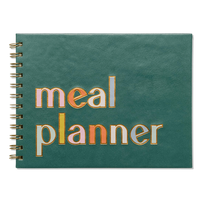 Gentlemen's Hardware Stationery Colour Block Ring Bound Meal Planner
