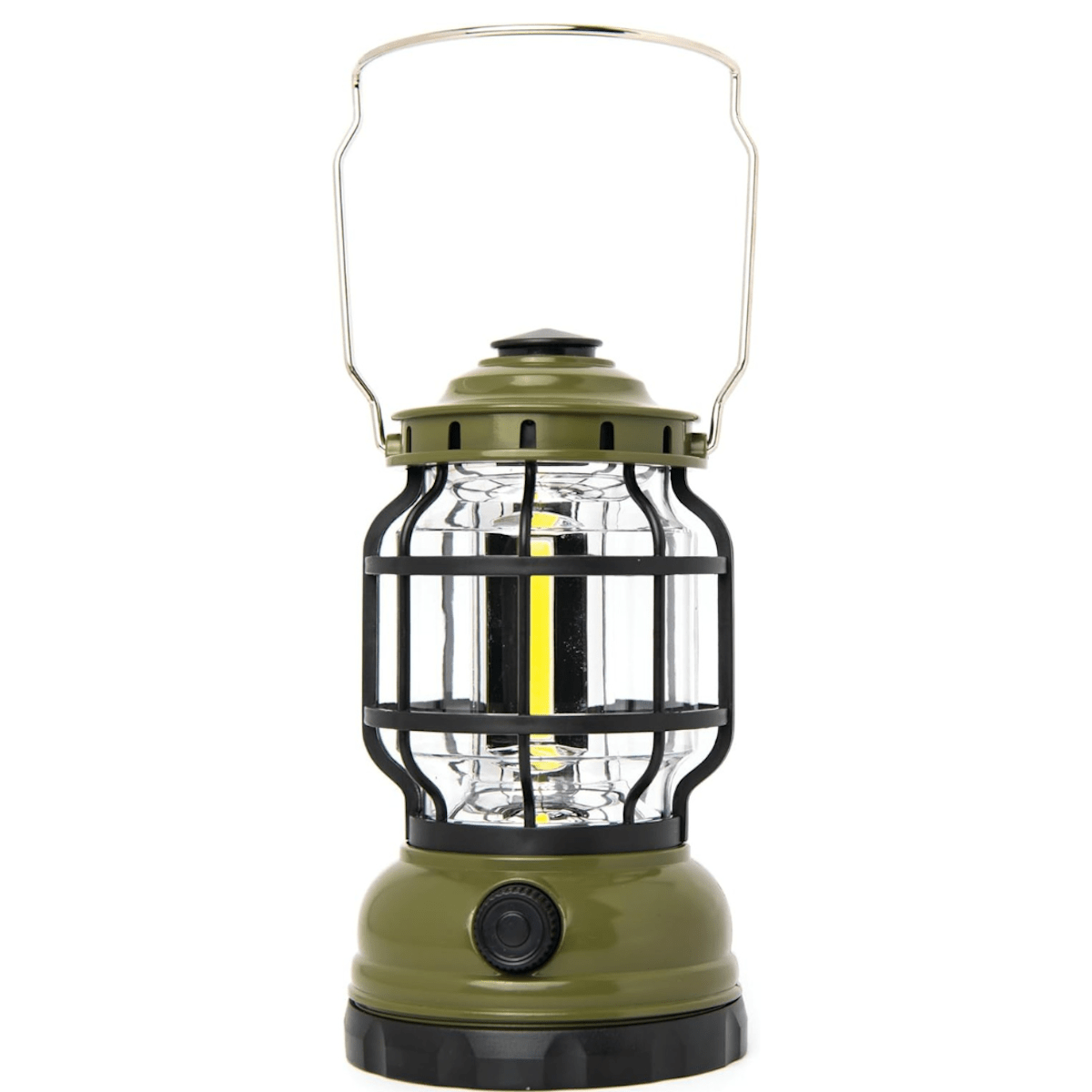 Gentlemen's Hardware Novelty Gifts Olive Green LED Camping Lantern