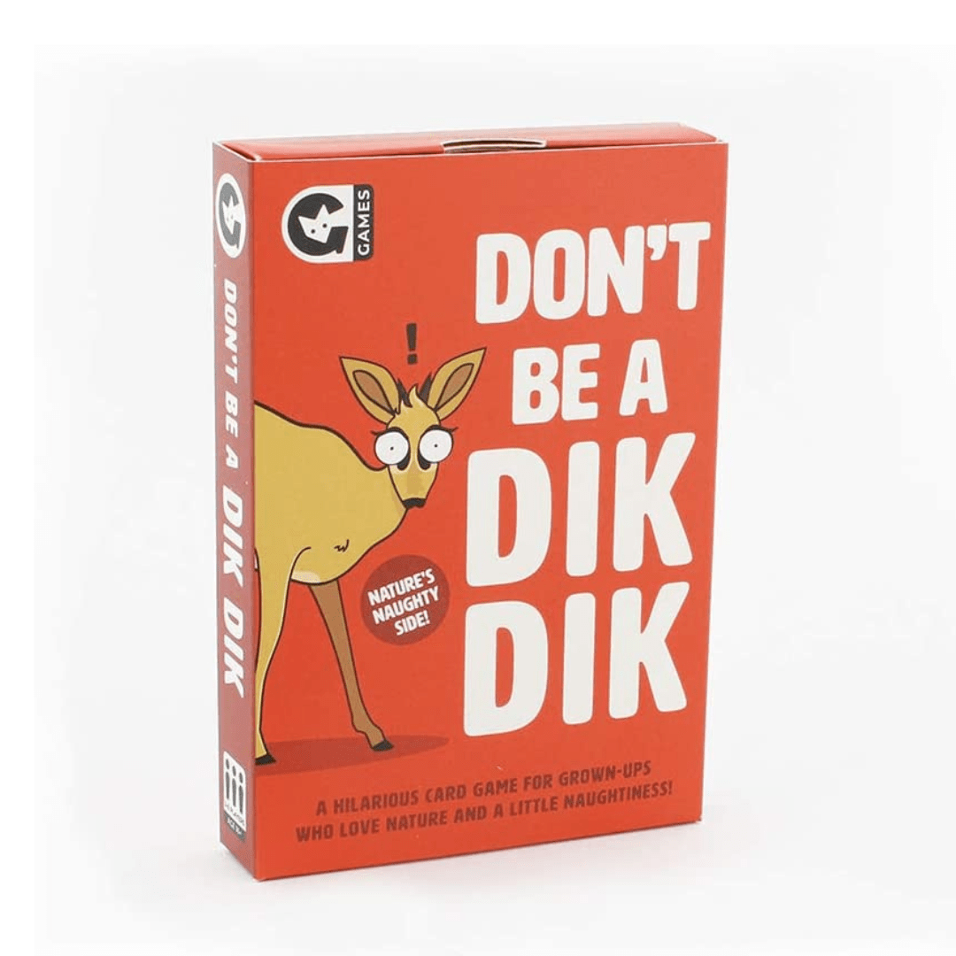Ginger Fox Games Don't Be A Dik Dik Card Game