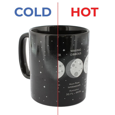 Ginger Fox Mugs & Drinkware Moon Phases Heat Changing Mug
