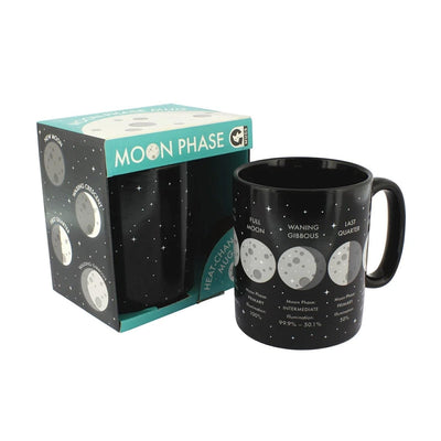 Ginger Fox Mugs & Drinkware Moon Phases Heat Changing Mug