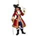 Gisela Graham Christmas Christmas Decorations Captain Hook Resin Hanging Christmas Tree Decoration