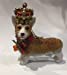 Gisela Graham Christmas Christmas Decorations Corgi with Crown Christmas Tree Decoration