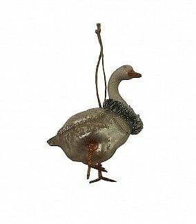 Decorated Goose Christmas Decorations