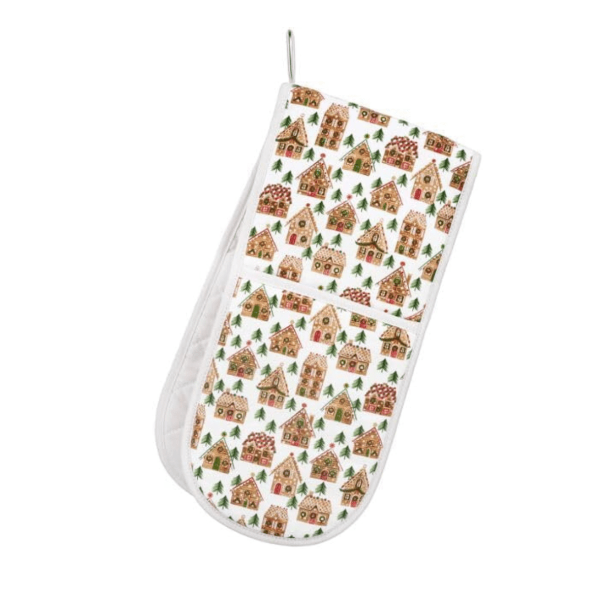 Gisela Graham Christmas Kitchen Accessories Gingerbread House Design Oven Glove