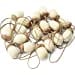 Gold Glitter Acorn Christmas Tree Decorations