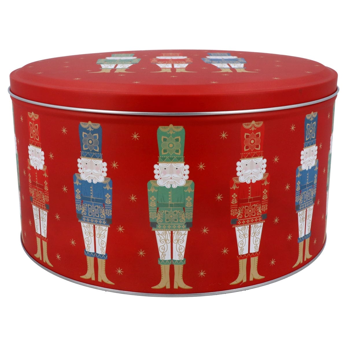 Gisela Graham Home accessories Christmas Nutcracker Cake Tin