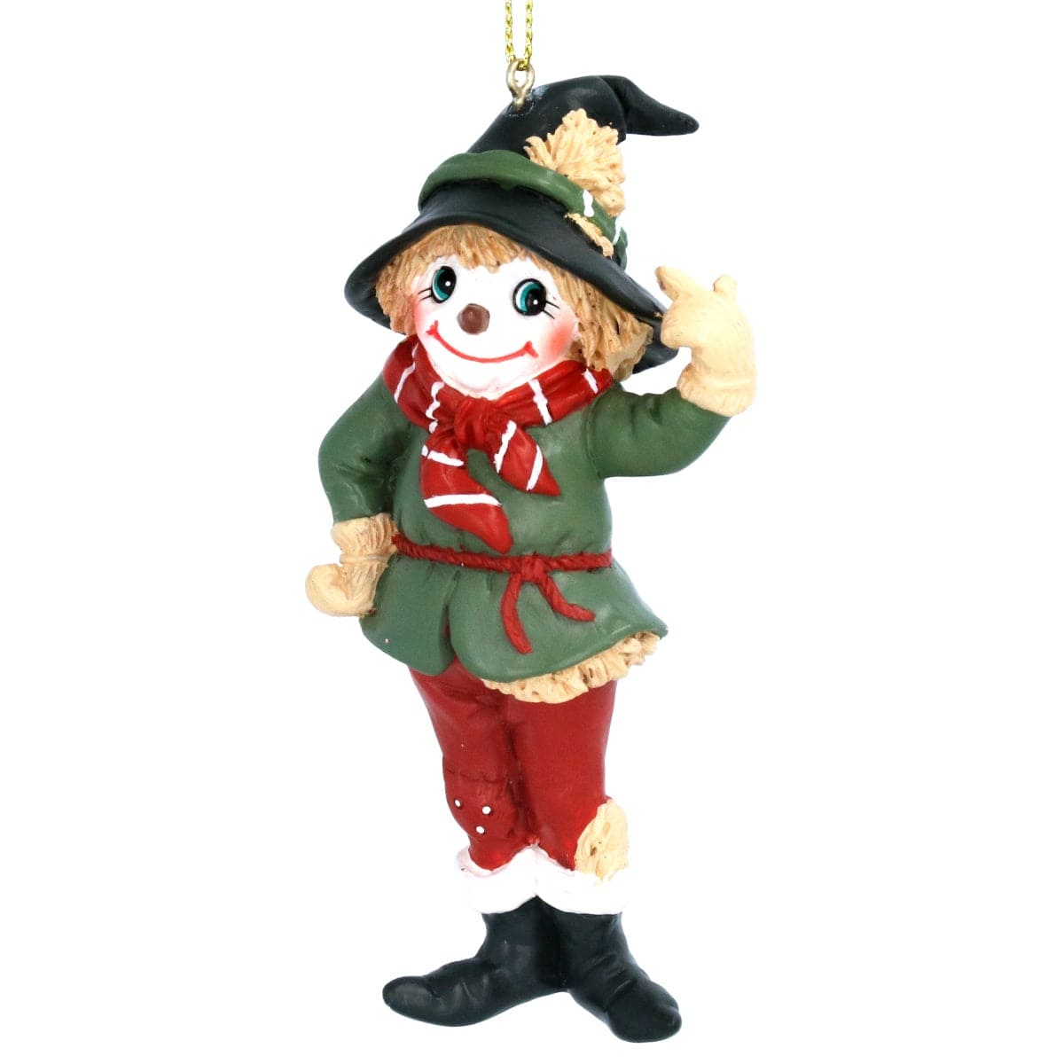 Gisela Graham Christmas Christmas Decorations Scarecrow Christmas Tree Decoration