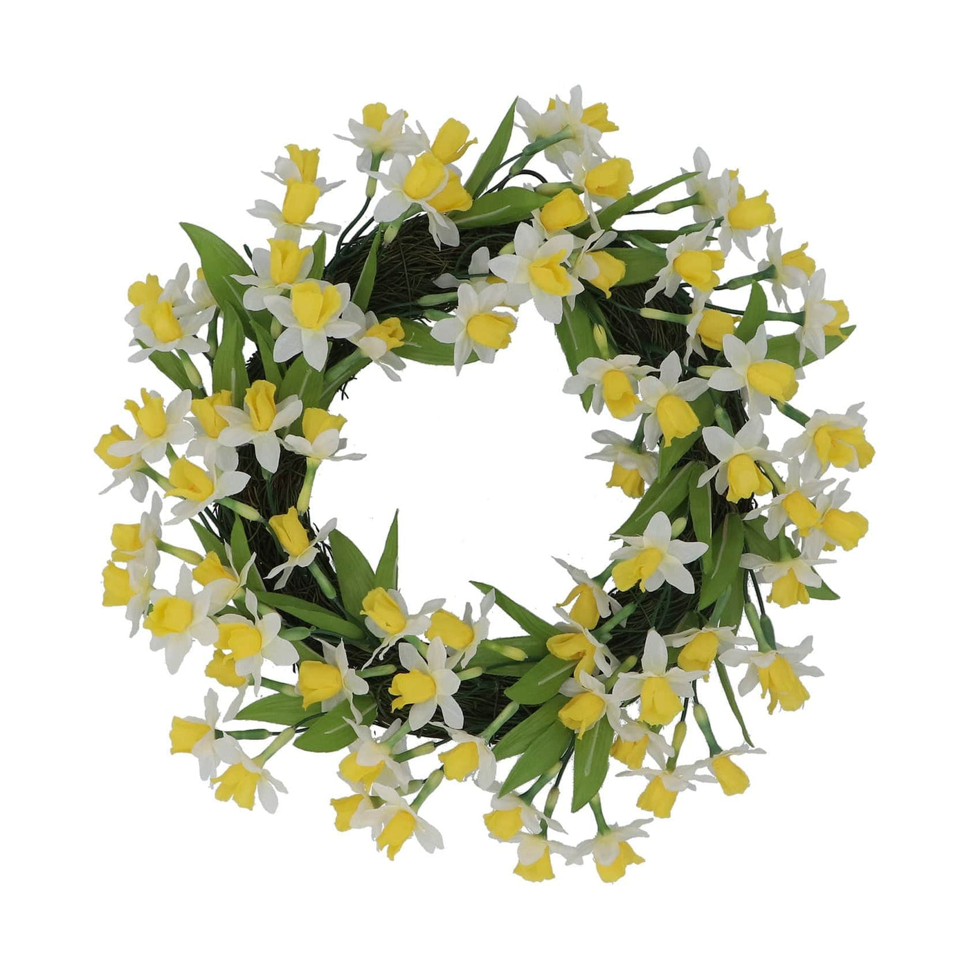 Gisela Graham easter wreath Daffodil Inspired Spring Wreath