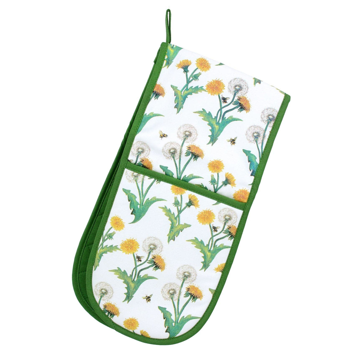 Gisela Graham Easter Ovenglove Dandelion and Bee Oven Glove
