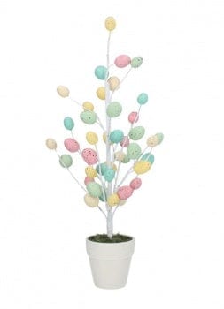 Springtime Pastel Egg Easter Tree