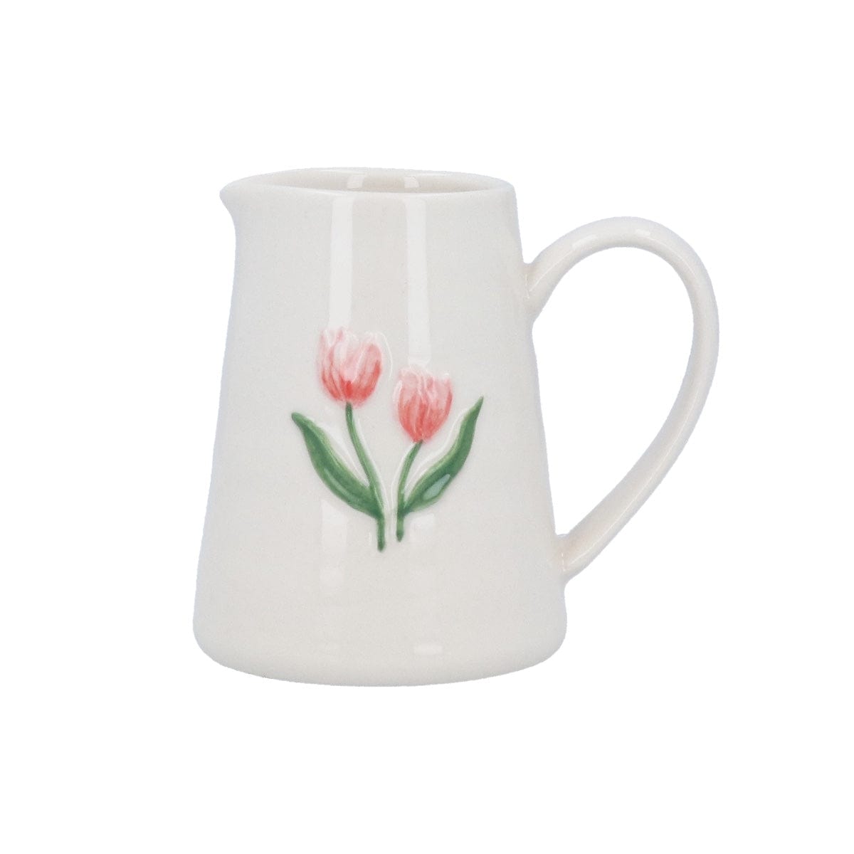 Gisela Graham Easter Jugs Tulip Design Small Ceramic Jug