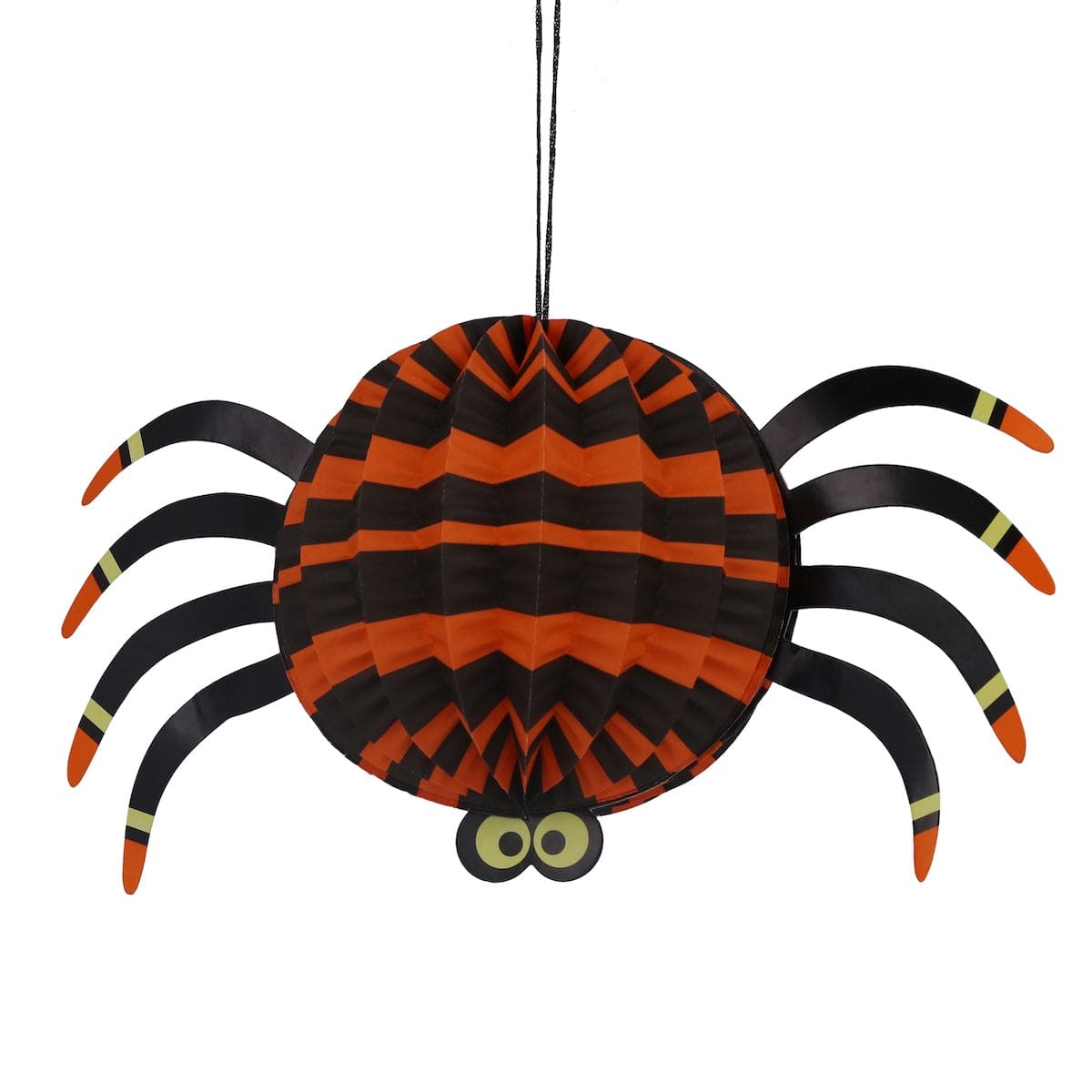 Gisela Graham Halloween Halloween Decoration Paper Honeycomb Spider Halloween Decoration