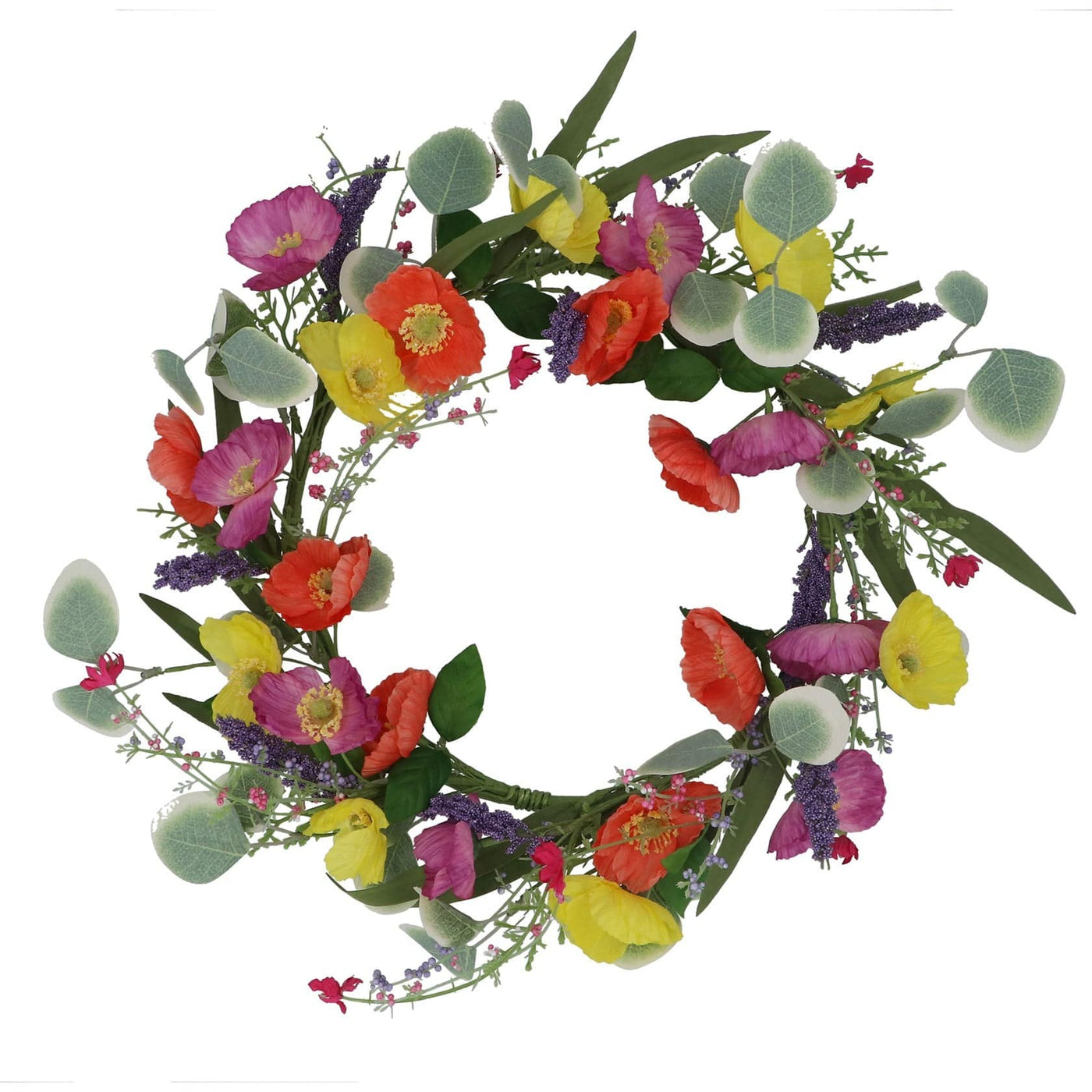 Gisela Graham easter wreath Multicoloured Floral Spring Wreath