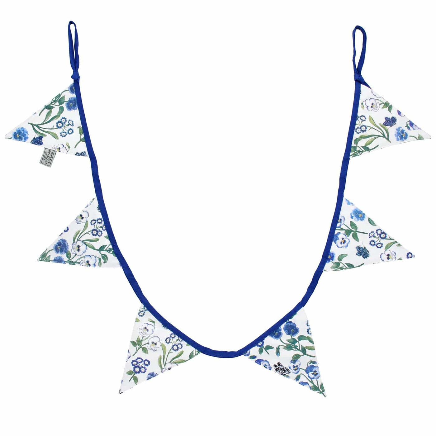 Gisela Graham Bunting & Garlands Violet Spring and Floral Design Decorative Bunting