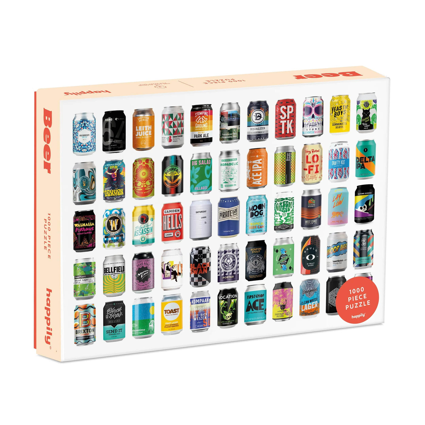 Happily Novelty Gifts Beer Design 1000 Piece Jigsaw Puzzle