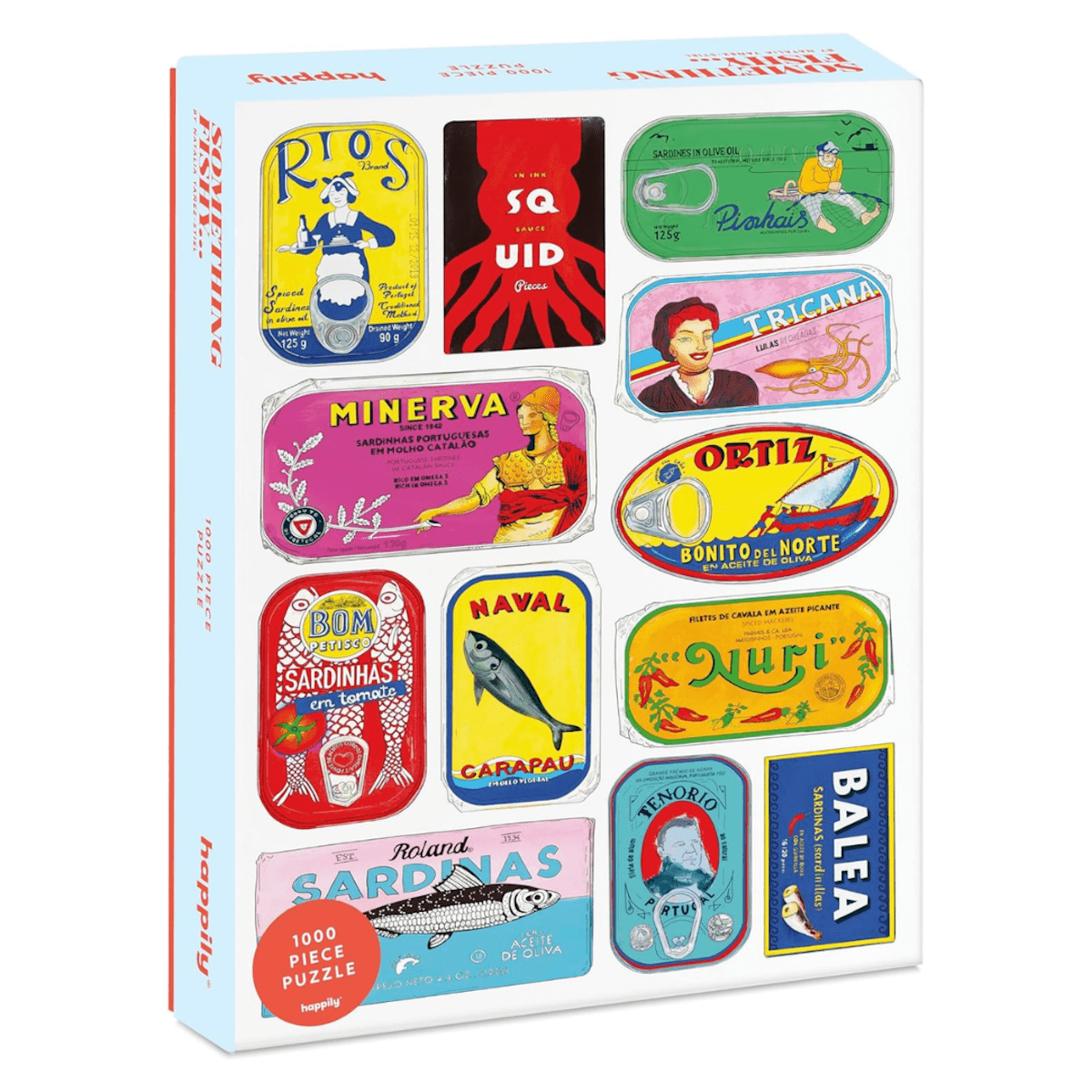 Happily Novelty Gifts Something Fishy 1000 Piece Jigsaw Puzzle