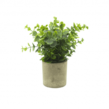 Heaven Sends Artificial Flora Best Teacher Faux Eucalyptus Plant Pot