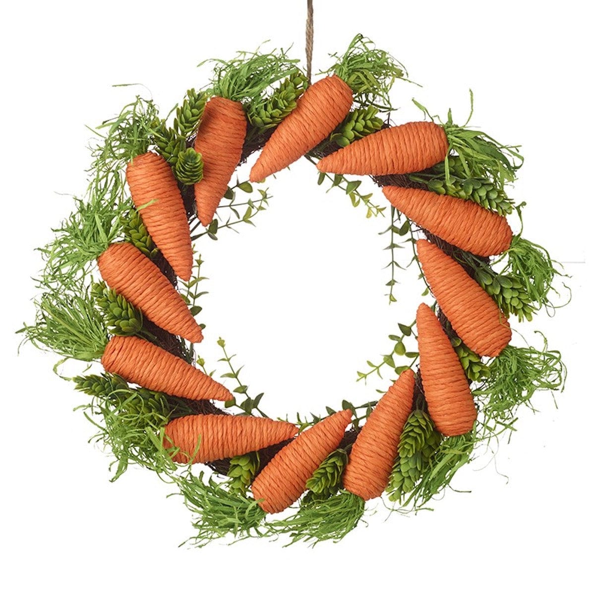 Heaven Sends Easter Decorations Carrot Design Easter Wreath