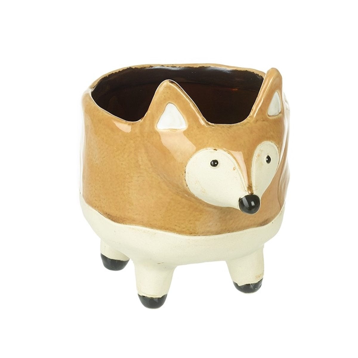 Heaven Sends Home accessories Ceramic Fox Design Planter