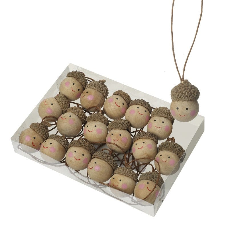 Heaven Sends Christmas Christmas Decorations Acorn People Christmas Tree Decorations