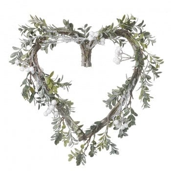 Heaven Sends Christmas Christmas Decorations Heart Mistletoe Christmas Decoration