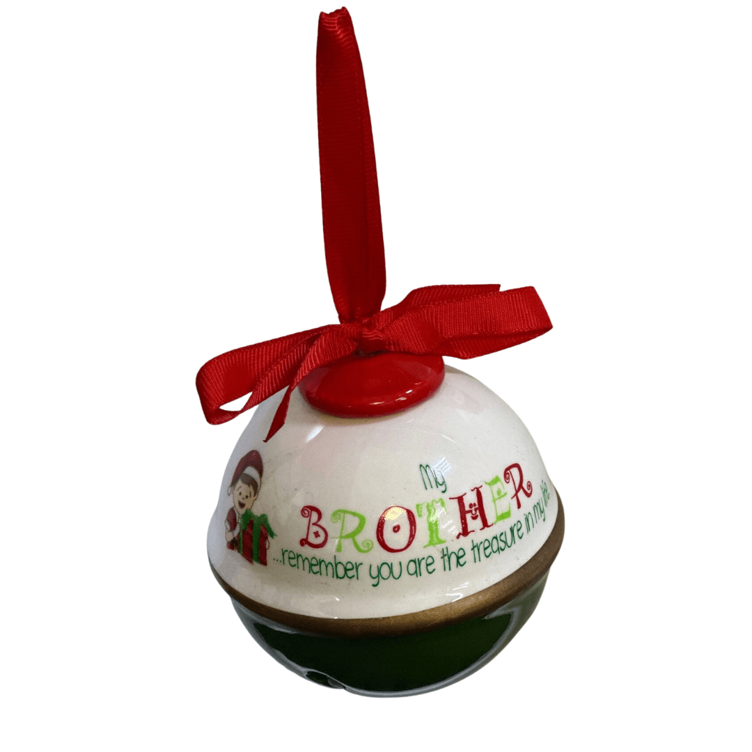 Heaven Sends Christmas Christmas Decorations Brother Heaven Sends Family Christmas Bells - Choice of Design