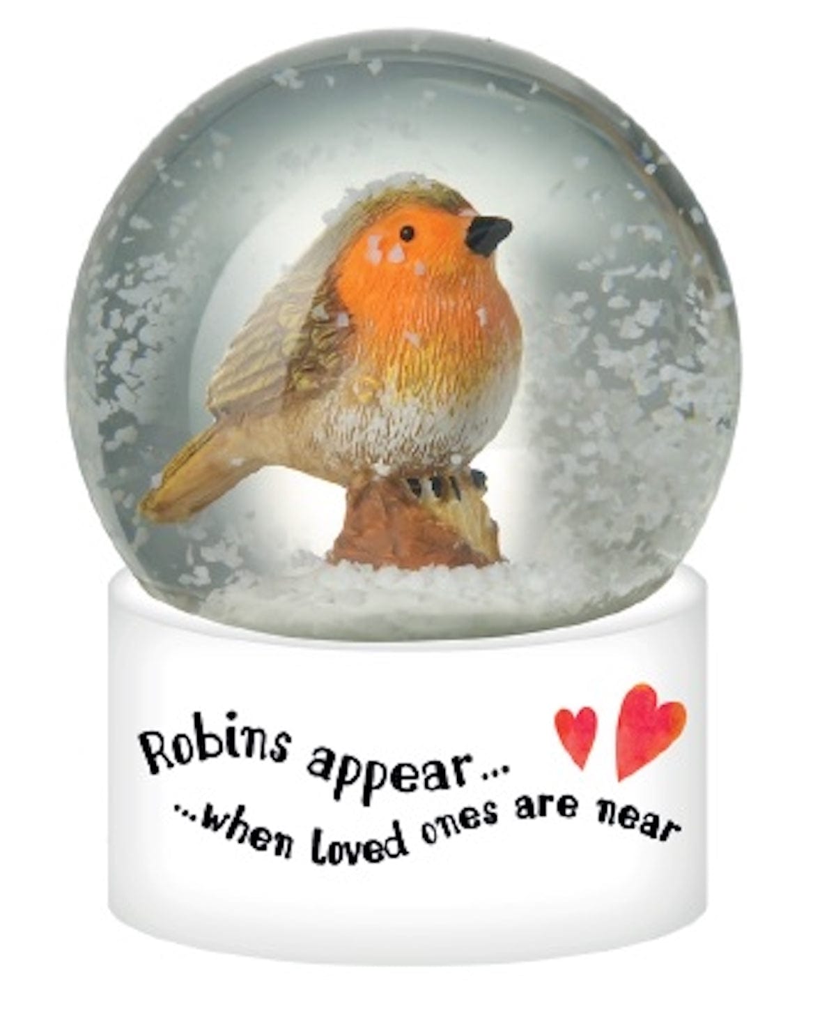Heaven Sends Christmas Snow Globes Large Robins Appear When Loved Ones Are Near Christmas Snow Globe
