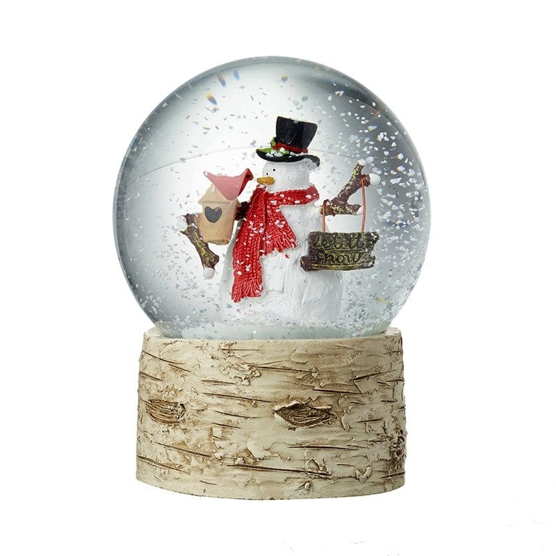 Heaven Sends Christmas Snow Globes Let It Snow Christmas Snowman Snow Globe