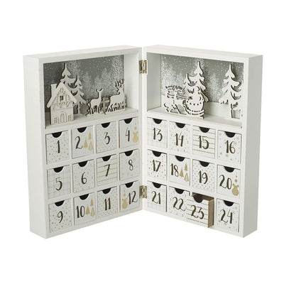 Heaven Sends Christmas Advent Calendar Luxury Wooden Book Merry Christmas Advent Calendar