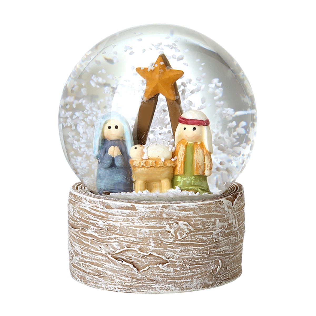 Heaven Sends Christmas Snow Globes Nativity Scene Christmas Snow Globe