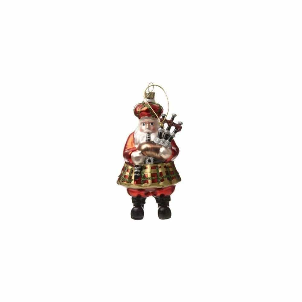 Heaven Sends Christmas Christmas Decorations Scottish Santa Christmas Tree Decoration