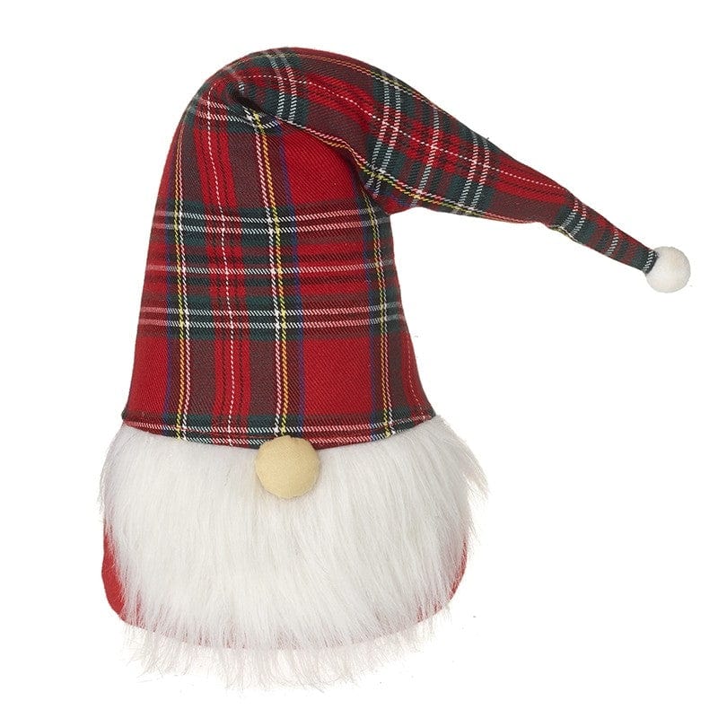 Heaven Sends Christmas Christmas Decorations Tartan Hat Gonk Christmas Decoration
