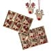 Heaven Sends Christmas Christmas Decorations Wooden Rudolph the Reindeer Christmas Tree Decorations