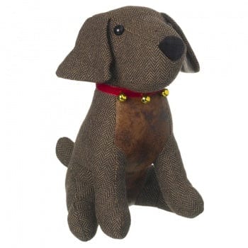 Heaven Sends Doorstops Dog Door Stop with Bell Collar Detail