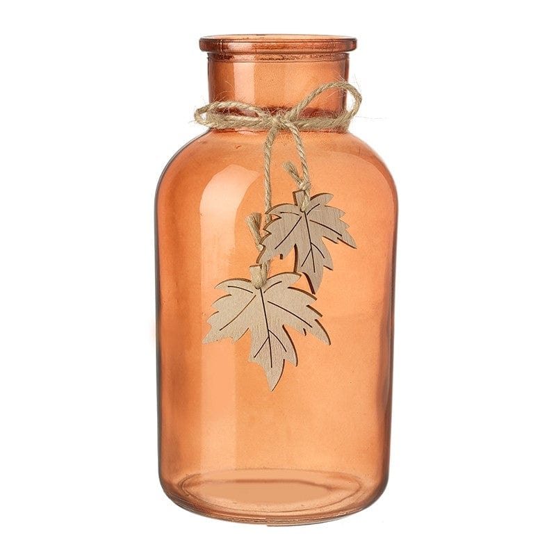Autumnal Glass Jar Decoration
