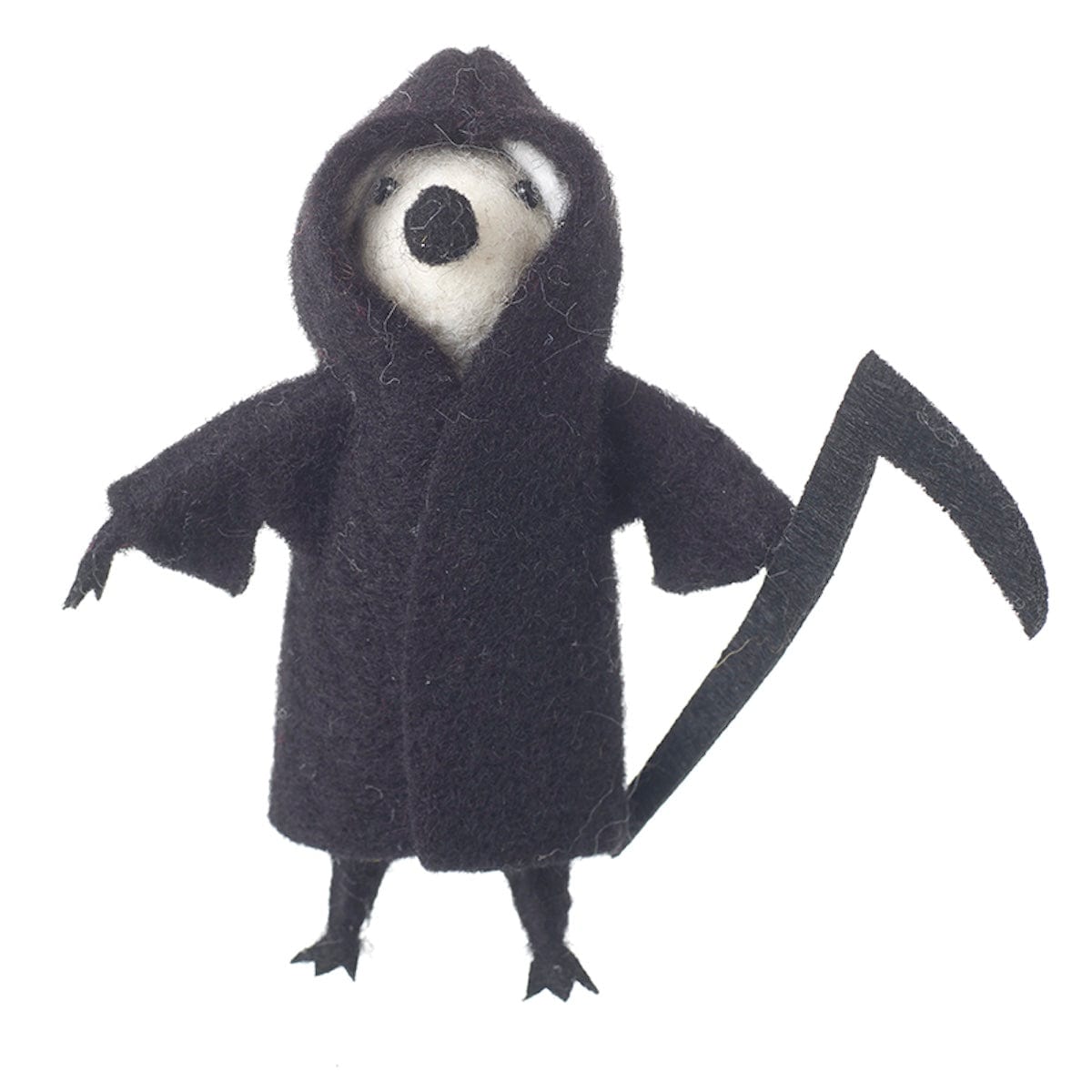 Heaven Sends Halloween Halloween Decoration Felt Grim Reaper Mouse Halloween Decoration
