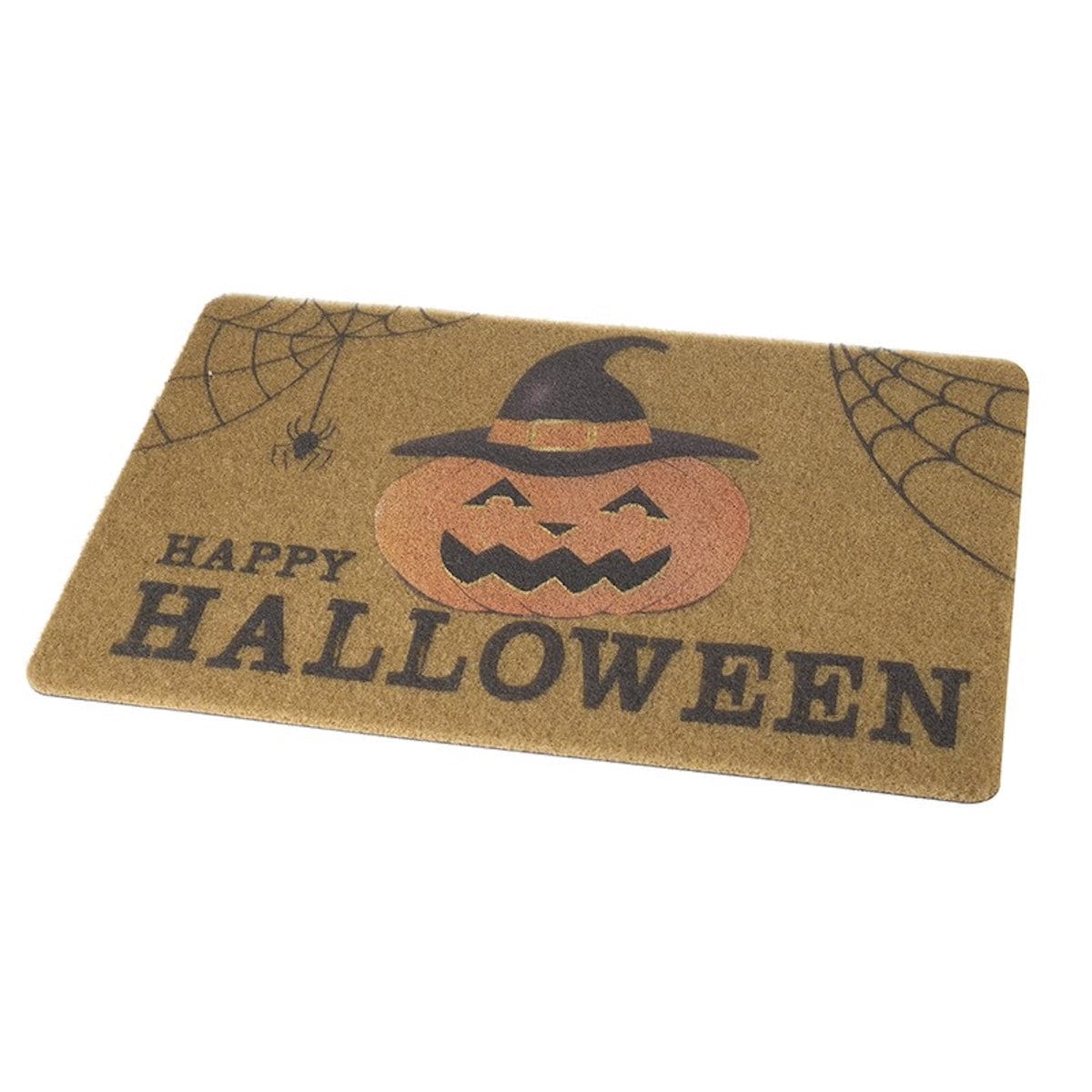 Heaven Sends Halloween Doormats Happy Halloween Jack O Lantern Design Doormat