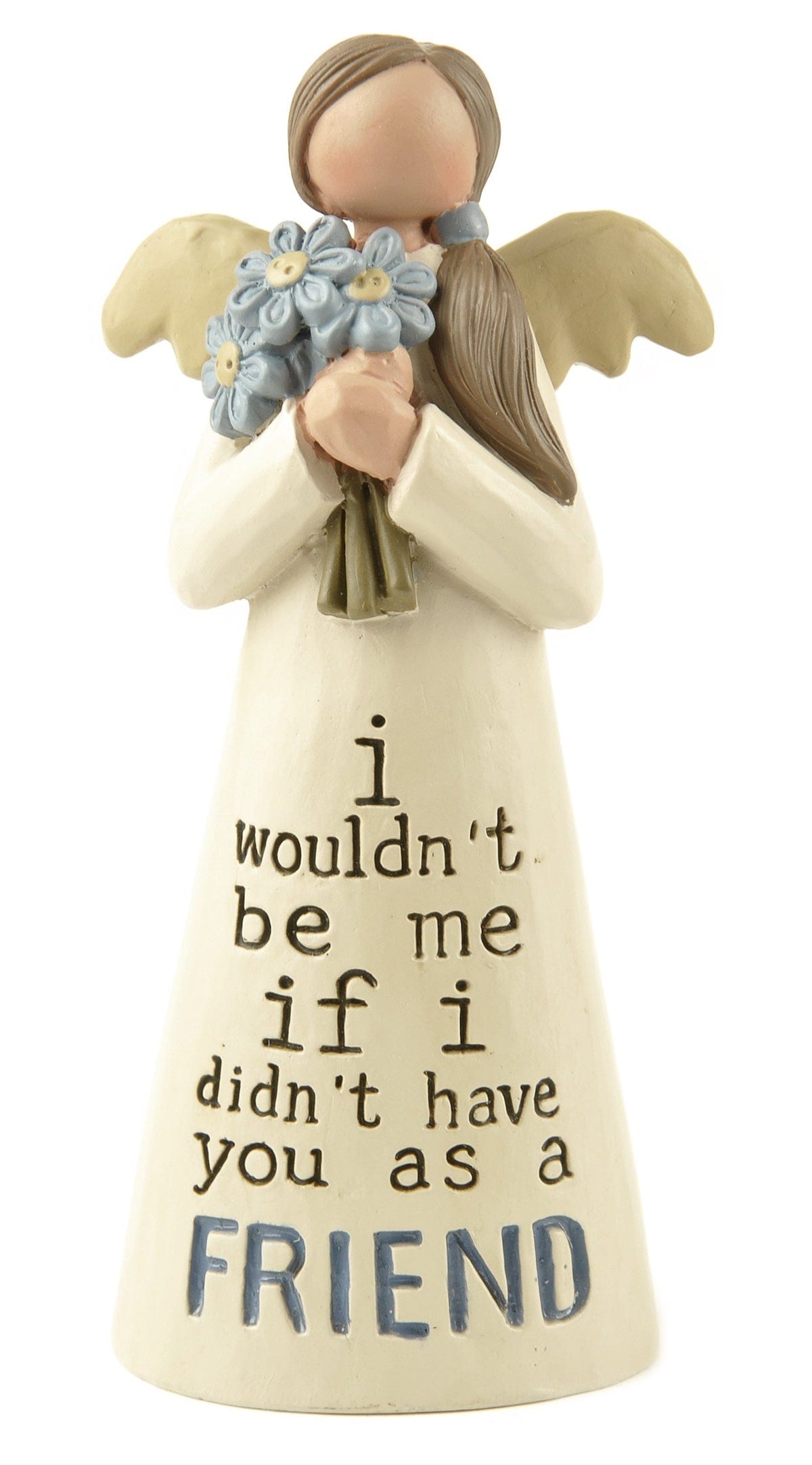 Heaven Sends Ornaments I Wouldn't Be Me If I Didn't Have You As A Friend Angel Ornament