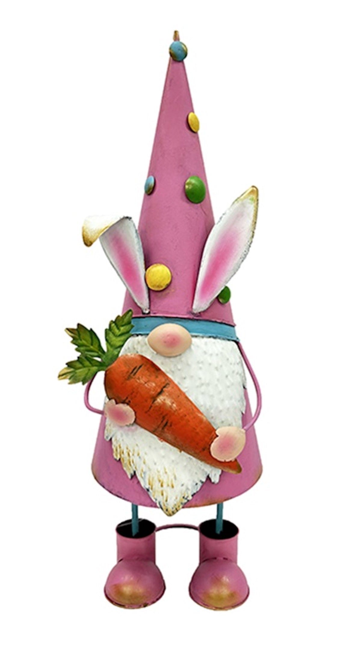 Heaven Sends Easter Decorations Large Rustic Metal Easter Bunny Gonk