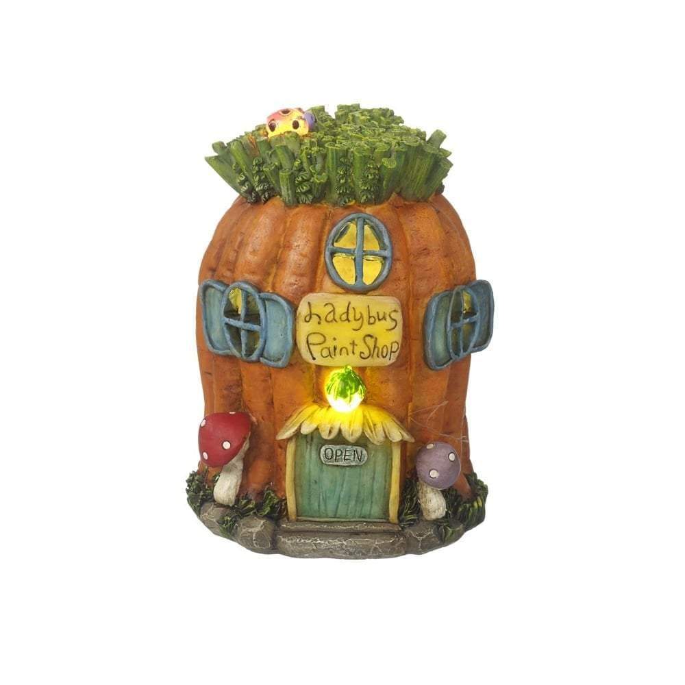 Heaven Sends Light Up Fairy House Ornament