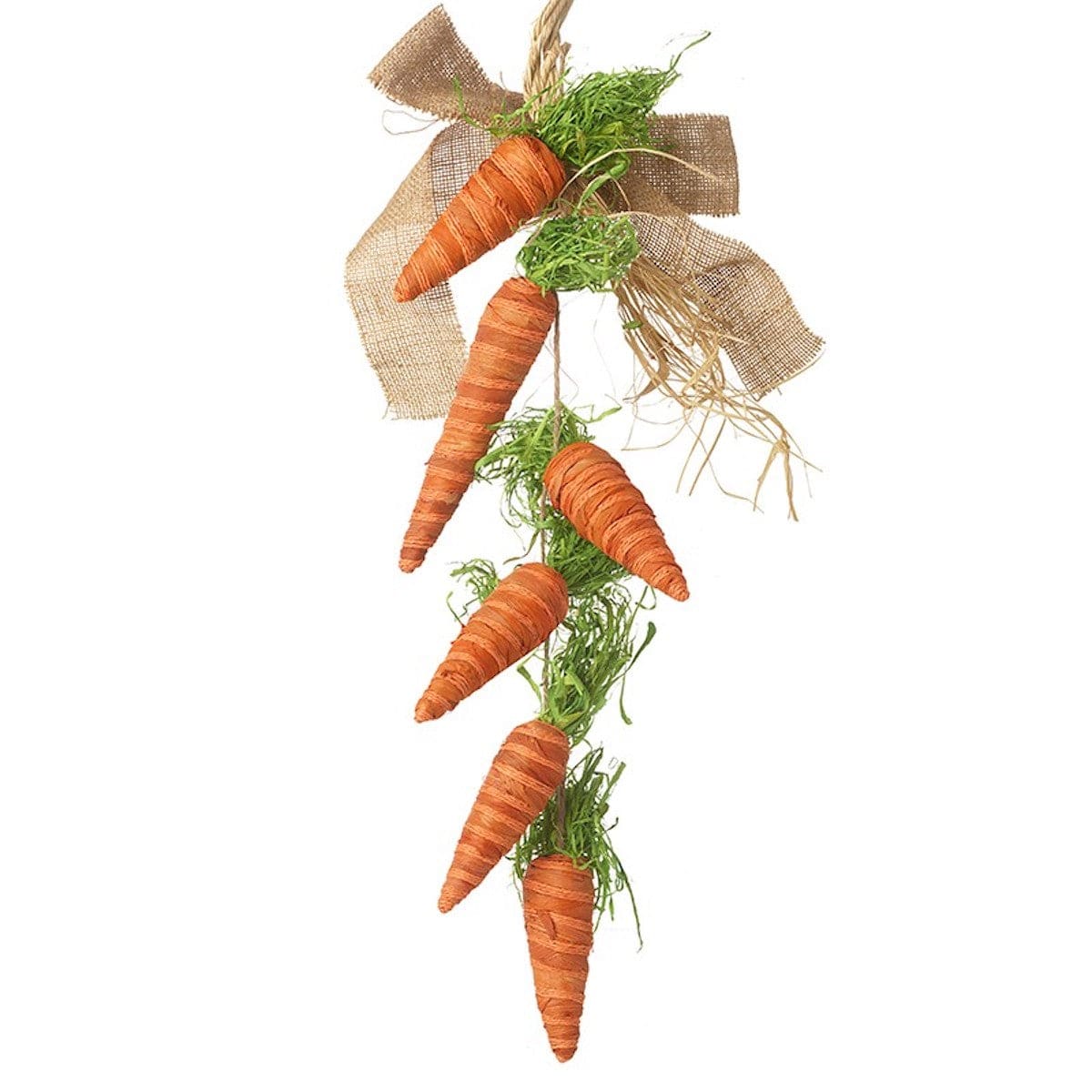 Heaven Sends Easter Decorations Rustic Carrot Easter Garland