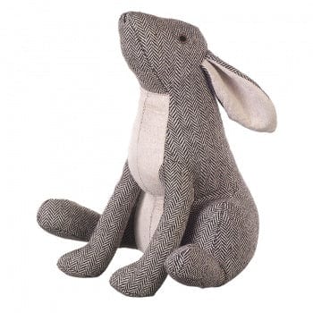Heaven Sends Doorstops Tweed Bunny Rabbit Door Stop