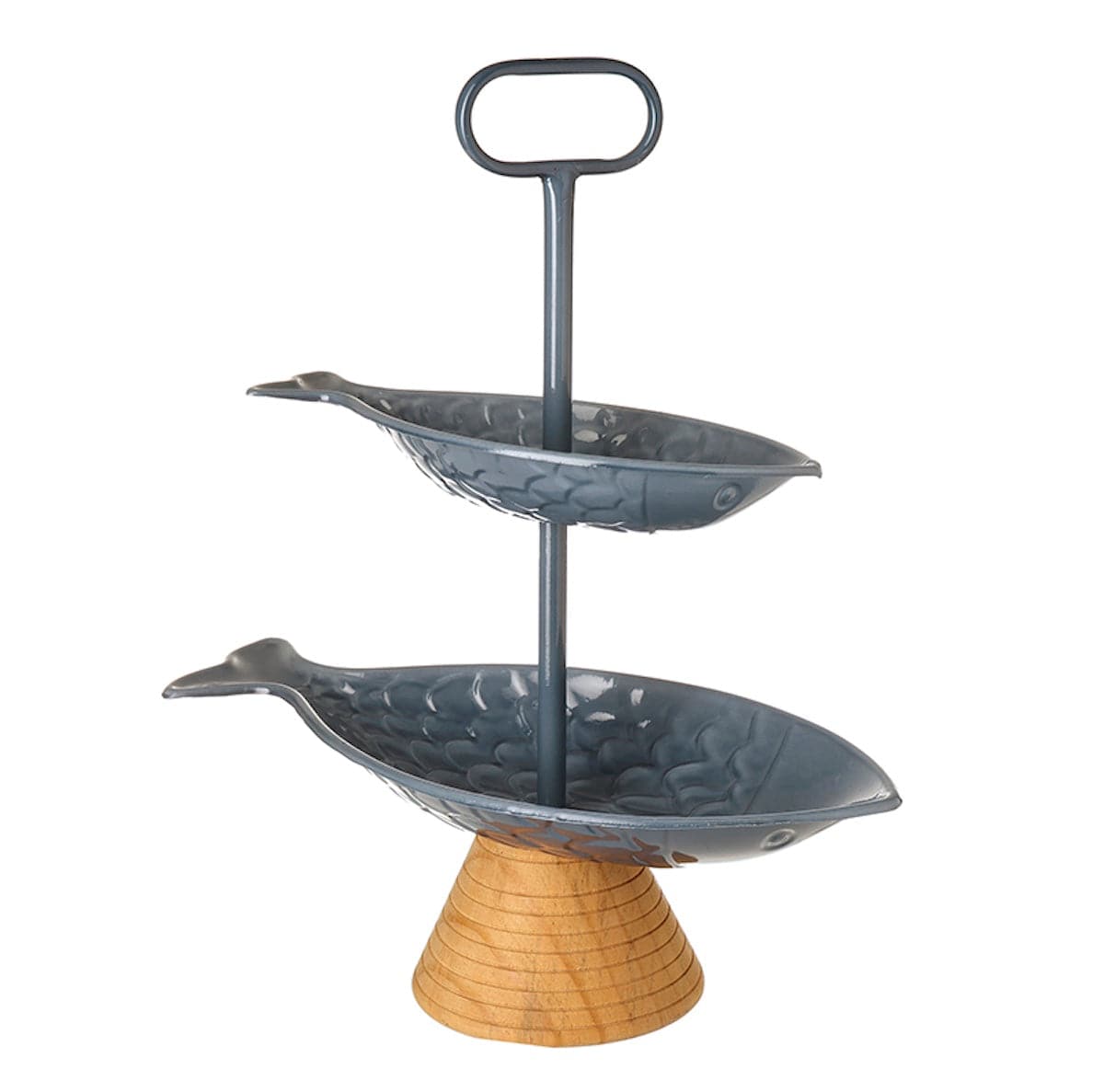 Heaven Sends Kitchen Accessories Two Tier Fish Plate Stand