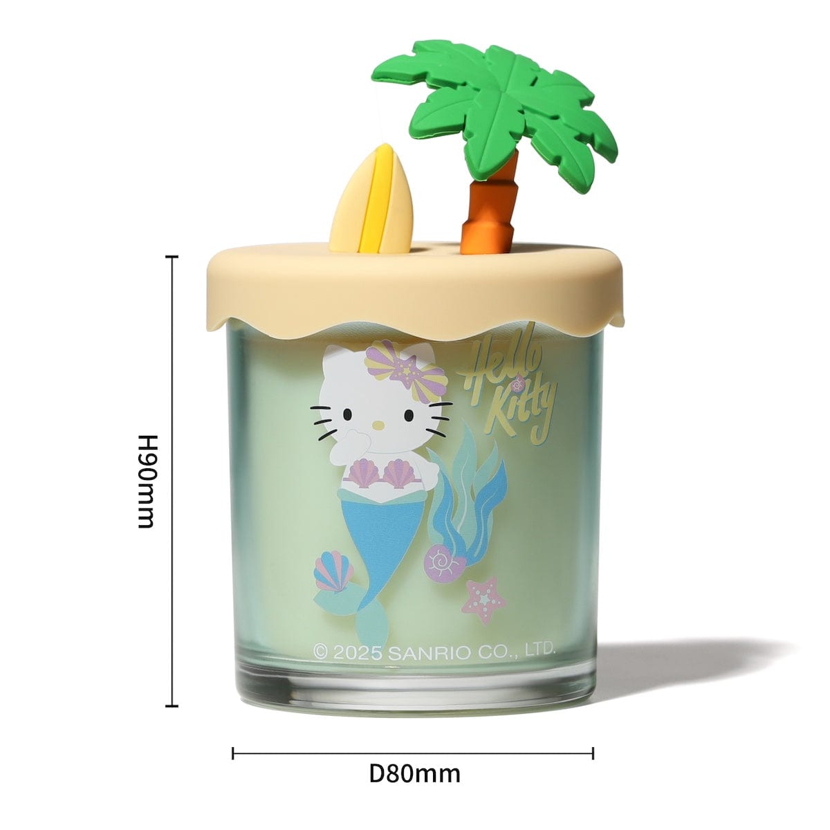 Hello Kitty Candles Pina Colada Scented Tropical Candle