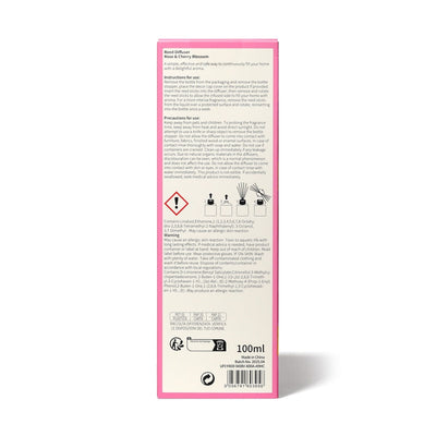 Hello Kitty Candles & Diffusers Rose and Cherry Blossom Reed Diffuser