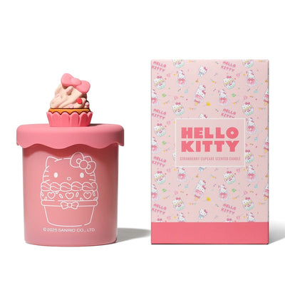 Hello Kitty Candles Strawberry Cupcake Scented Candle