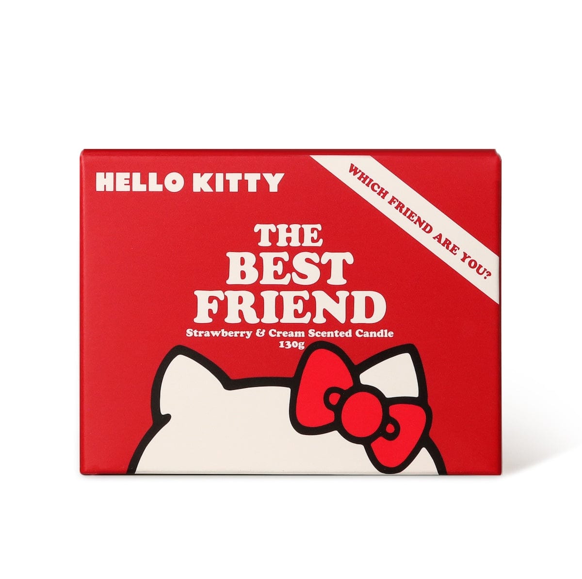Hello Kitty Candles The Best Friend Strawberry & Cream Scented Candle
